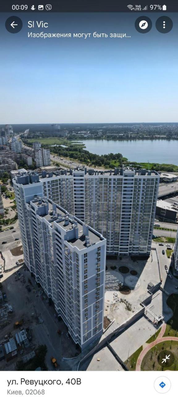 Квартира Метро Харківська, Позняки Жк Лебединий Kiev Eksteriør bilde